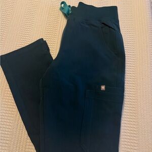 Figs Women's Scrub Pants in Dark Teal